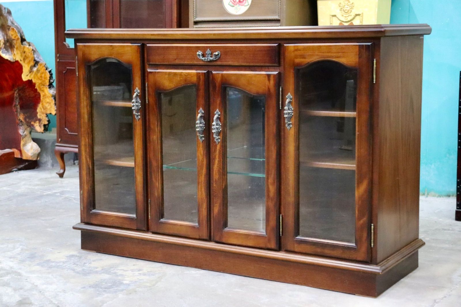 GMIK738○karimoku / カリモク コロニアル リビングボード サイド