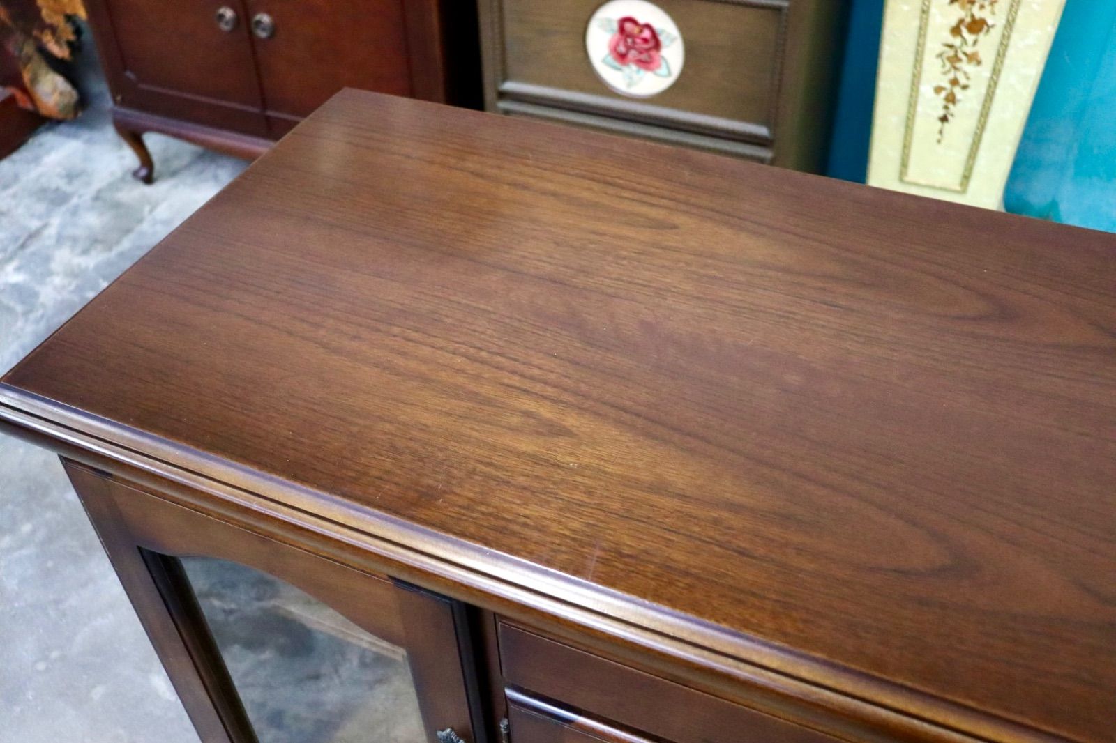 GMIK738○karimoku / カリモク コロニアル リビングボード サイド