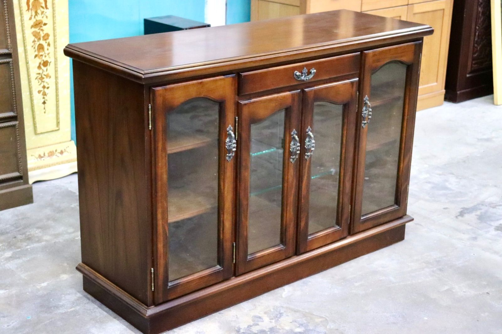 GMIK738○karimoku / カリモク コロニアル リビングボード サイド