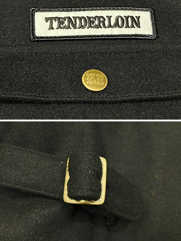 TENDERLOIN テンダーロイン T-メルトン ジャケット ワッペン ロゴ T