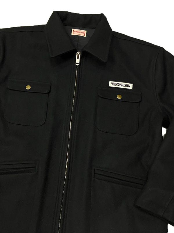 TENDERLOIN テンダーロイン T-メルトン ジャケット ワッペン ロゴ T