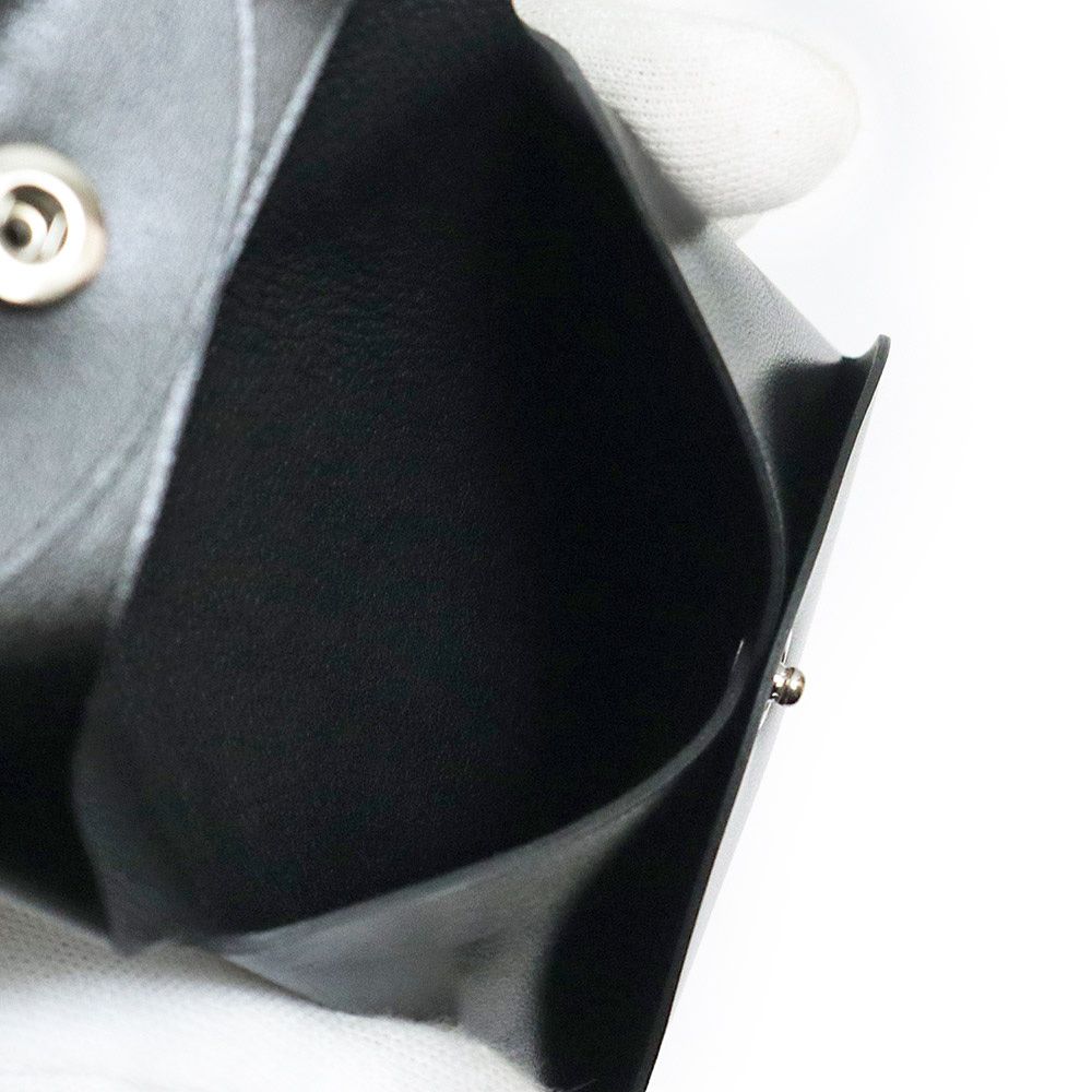 エルメス バスティア GM ボックスカーフ ノワール ブラック W刻印