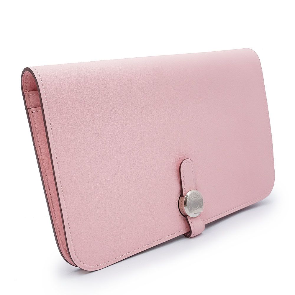 エルメス ドゴン デュオ GM ヴォースイフト ローズサクラ ピンク T刻印