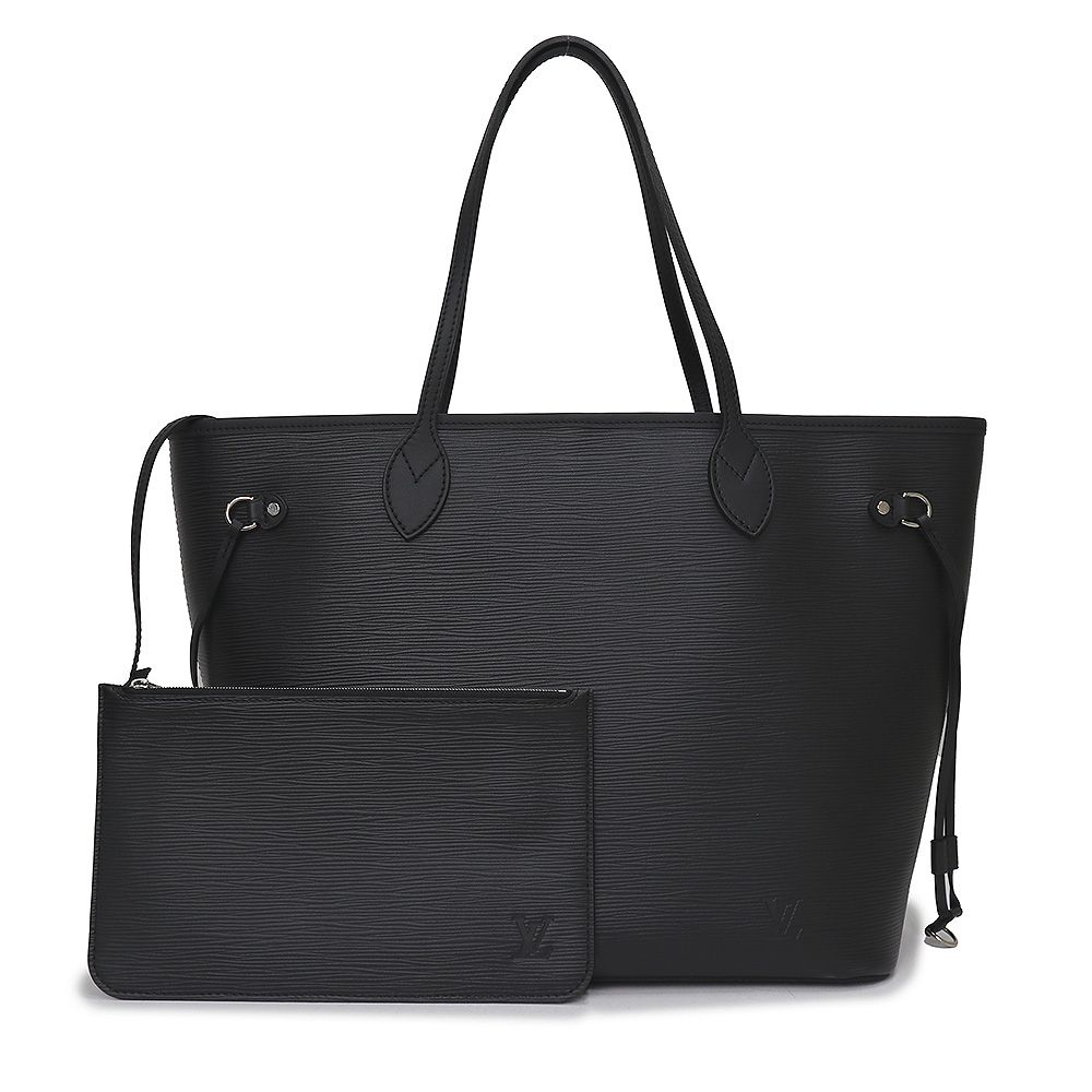 ルイ ヴィトン M40932 ネヴァーフル MM エピレザー ブラック 黒 トート