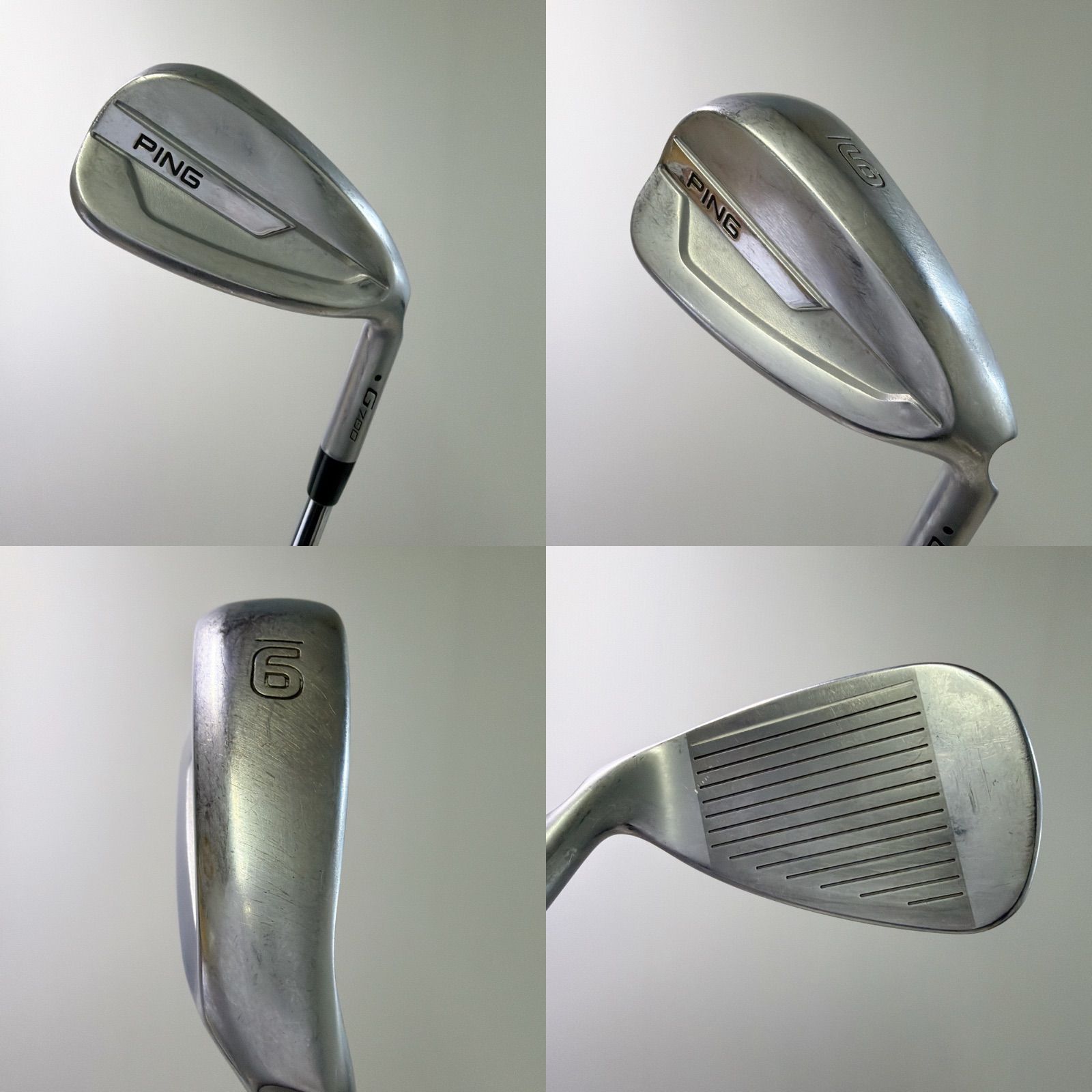 希少 新品グリップ PING G700 8番単品アイアン 軽量スチールシャフト