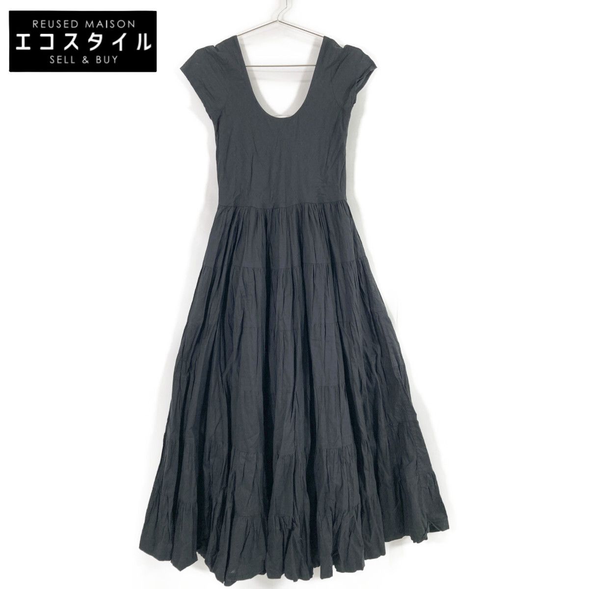 MARIHA マリハ ﾌﾞﾗｯｸ ｺｯﾄﾝ ﾏｷｼﾜﾝﾋﾟｰｽ 表記なし