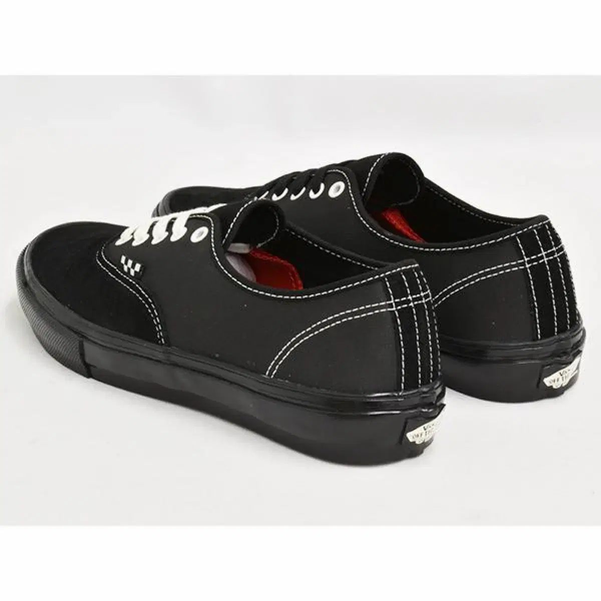  230 VANS ヴァンズ スケート アセンティック ブラックアウト パック スニーカー 靴