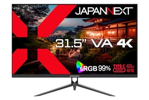 .5インチモニター x 2160解像度VAディスプレイ HDMI|DisplayPort|スピーカー内蔵|ブルーライトカット JN- -C 65 W-N