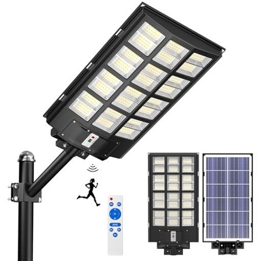 強力 爆光 Gefollyソーラーライト屋外街灯SL- ledソーラー街灯IP 67防水三つ照明モードリモコン付きタイマー機能無段階調光暗く成ると自動点灯人感センサー付き街路灯外灯