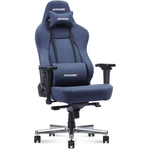AKRacingオフィスチェアゲーミングチェアPremiumDenim国産デニム素材採用180度リクライニング在宅リモート5年保証
