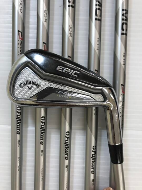 キャロウェイ EPIC FORGED STAR MCI 80 Rフレックス アイアンセット
