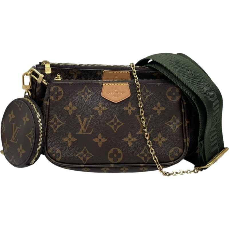 ルイ ヴィトン LOUIS VUITTON ミュルティ ポシェット アクセソワール M 44813 ブラウン モノグラム レディース ショルダーバッグ