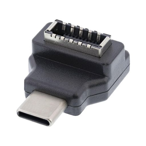 Cusb Type CYアダプターType-CUSB-Cオス-Type-EUSB3.1フロントパネルヘッダーメスマザーボード拡張データアダプター90度角度 - メルカリ
