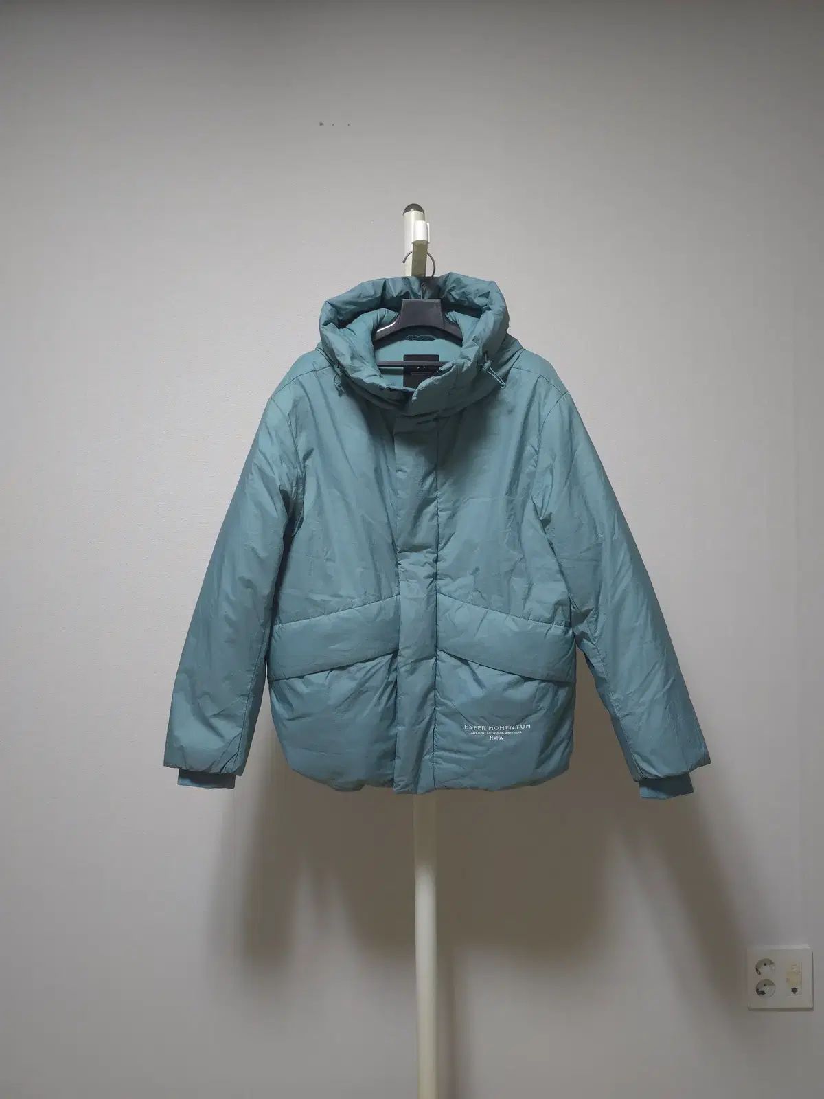 90 NEPA ネパ レディース エアグラム フーディ グースダウン