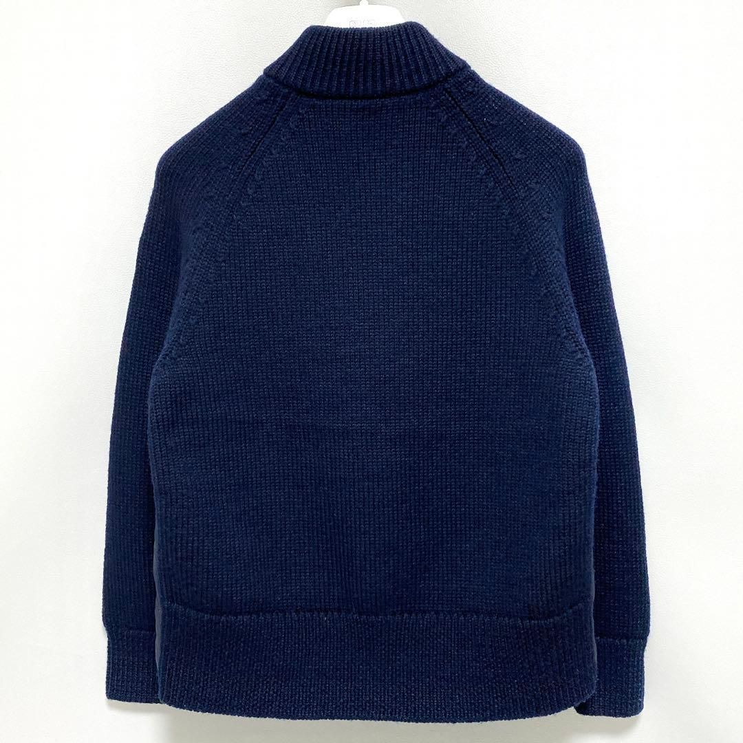 MONCLER / ニットダウンジャケット カーディガン ネイビー 12A - メルカリ