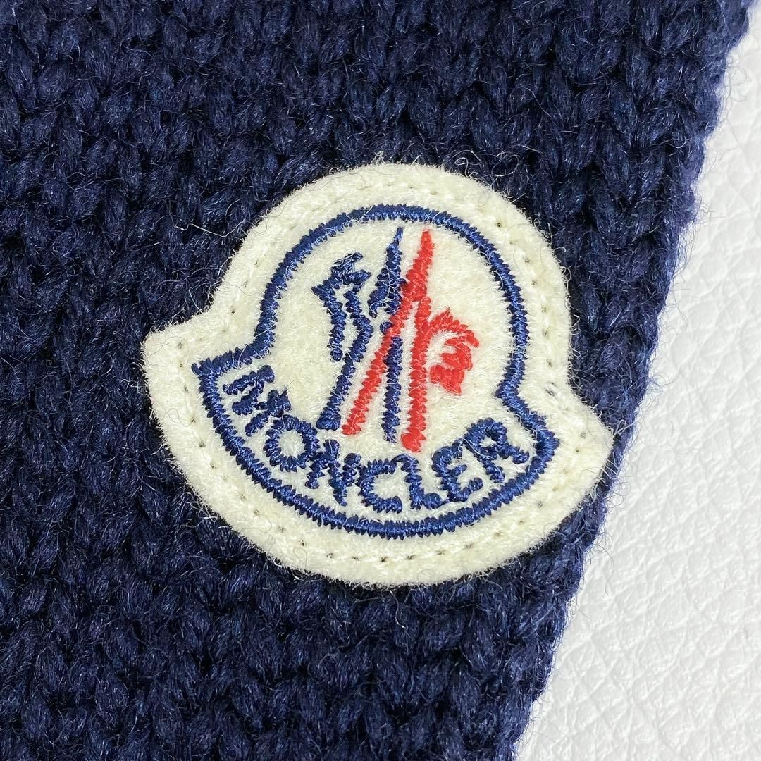MONCLER / ニットダウンジャケット カーディガン ネイビー 12A - メルカリ
