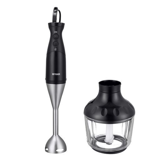 タイガー魔法瓶 TIGER ブレンダーつぶす まぜる おろす きざむ 泡立てる1台5役5段階速度調節2段階安全スイッチ離乳食ディープブラックSKQ-G 201 KD