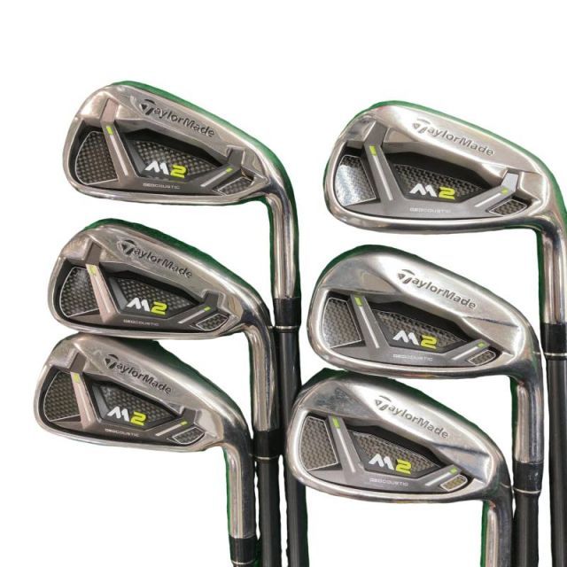 テーラーメイド M 2 2017 6 S USA アイアンセット IR REAX 75 フレックスS メンズ 男性用 右利き 右用 Dランク ゴルフクラブ