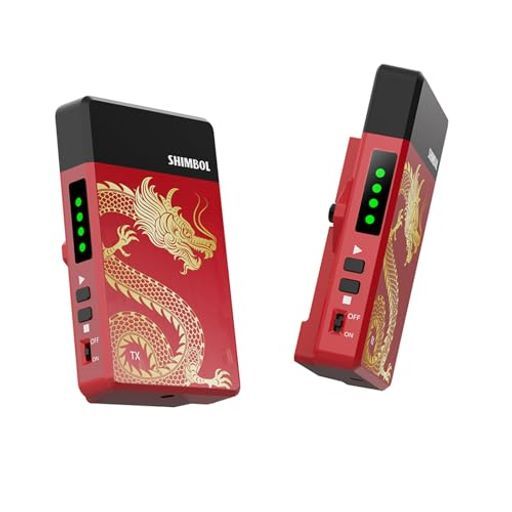 ShimbolTPMiniワイヤレス映像伝送システム送信機-受信機1080 p 60 fps小さいか等しい0.07秒低遅延600 ftの伝送距離 屋外利用 RedShimbolTPMini