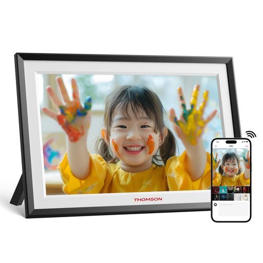 デジタルフォトフレーム10.1インチ1280 x 800 WiFi 32 GB内蔵タッチスクリーン256 GBSDカード|USBメモリ対応自動回転遠隔転送SDカードは別途 が必要