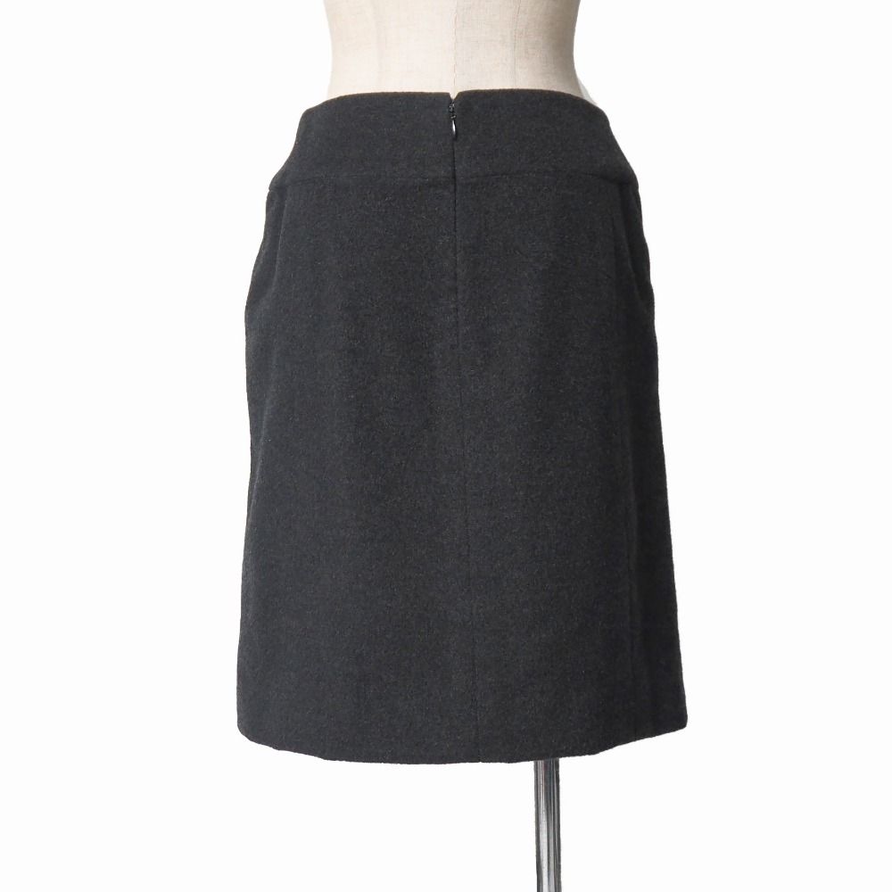 CHANEL シャネル ヴィンテージ スカート サイズ38 98 A CCロゴボタン フランス製 ブランド古着 RA 7171