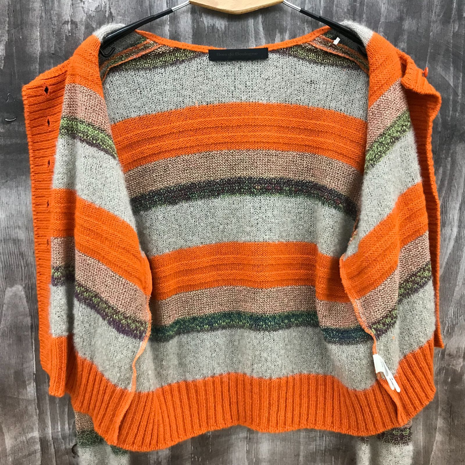 美品】 佐藤繊維 Bois de Boulogne ニット カーディガン