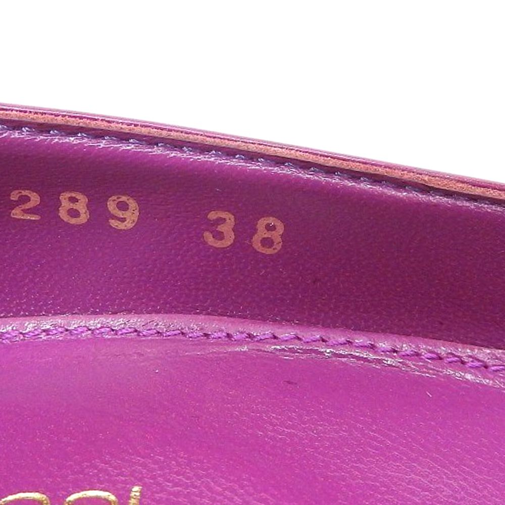 Sergio Rossi セルジオロッシ 美品 レザー ラウンドトゥ パンプス