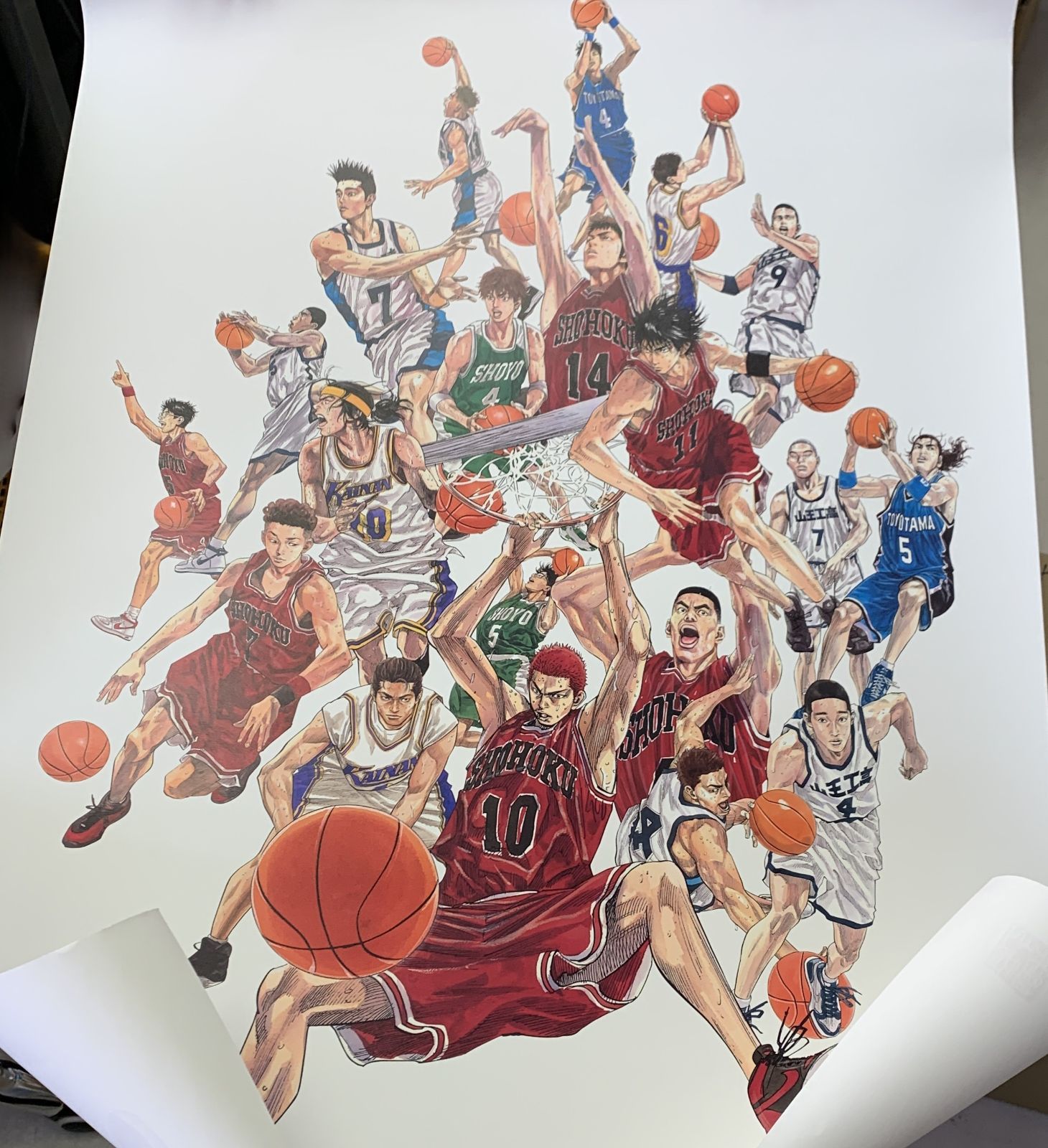 紫波1-1-0107]書籍 スラムダンク ポスターA全 未使用品 - メルカリ