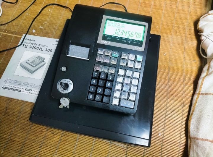 CASIO レジスター TE-340 NL300 カシオレジスター TE-340/NL300 フル設定無料 043341 オンライン