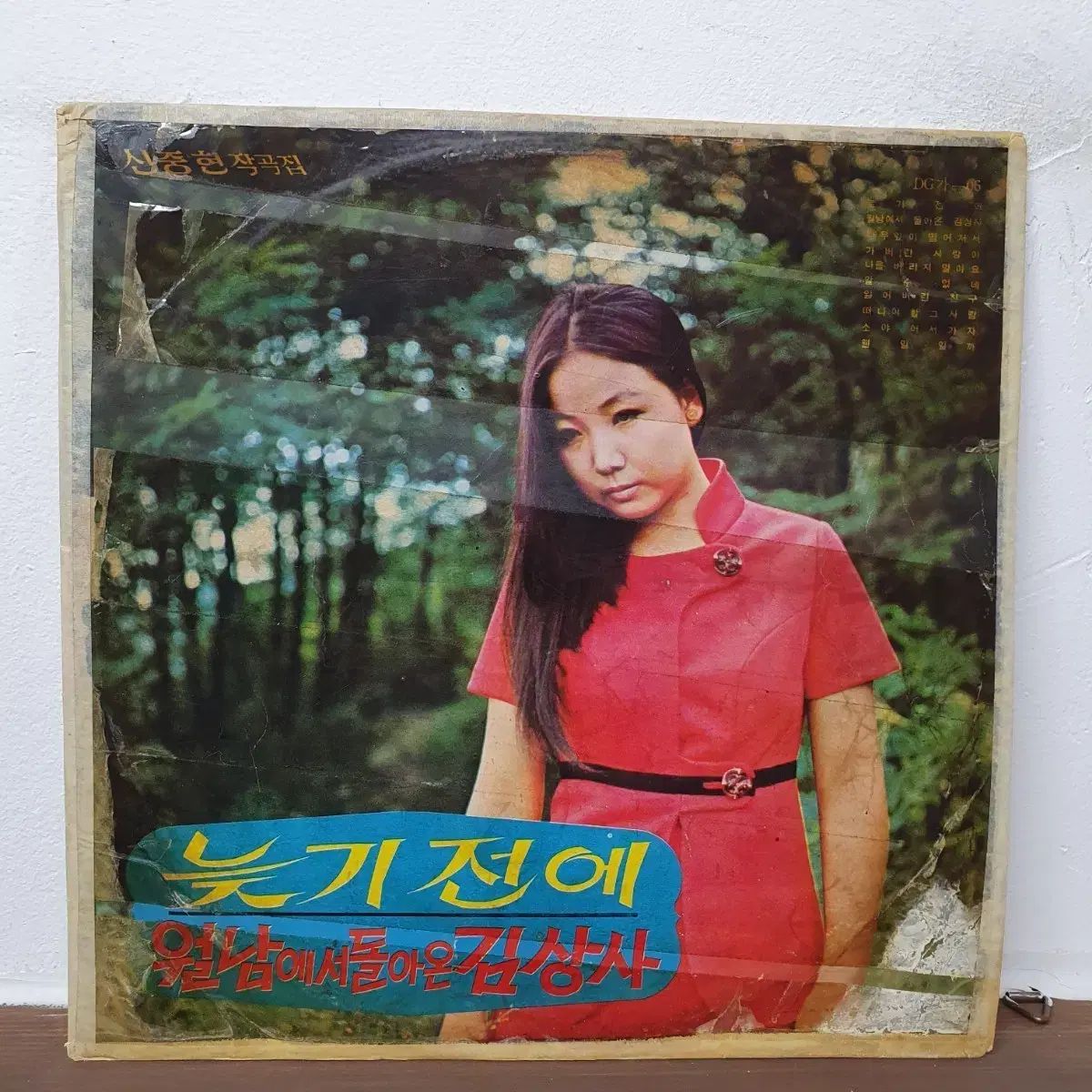 シン シンヒョン ソングブック キムチュジャ ベトナムから 戻ってきた キム サンサ LP 1969 スングム プロダクション