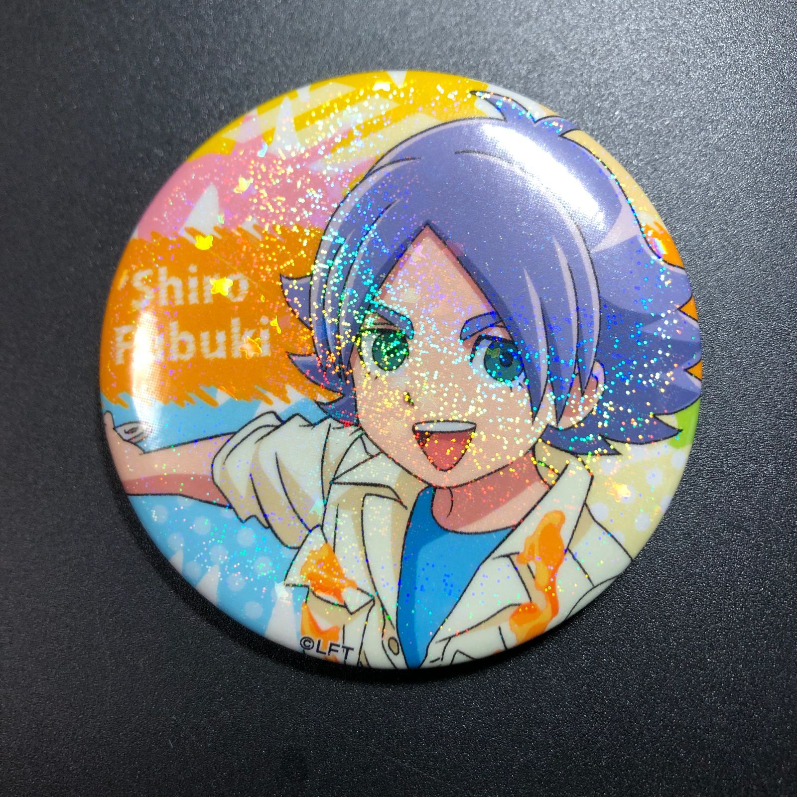 イナズマイレブン 吹雪士郎 缶バッジ イナイレ ぺたっと 雪村 ねじまき 