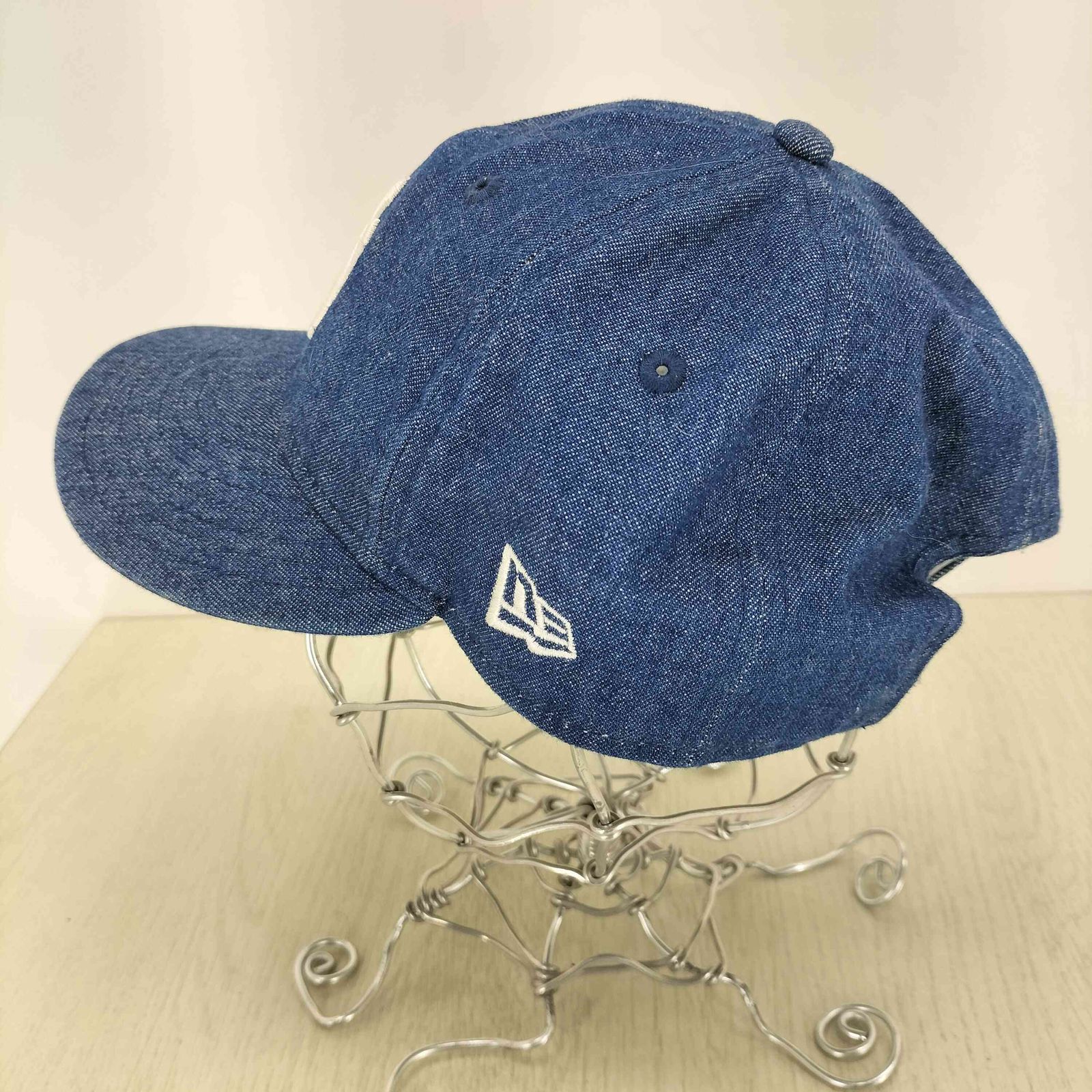 エメレオンドレ AIME LEON DORE チームロゴ刺繍 6パネルデニムキャップ