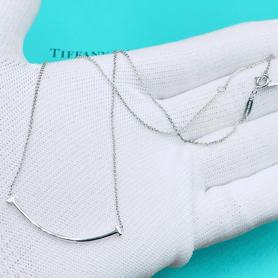 ◇ティファニー◇新品仕上済 Tiffany&Co. Tスマイル スモール