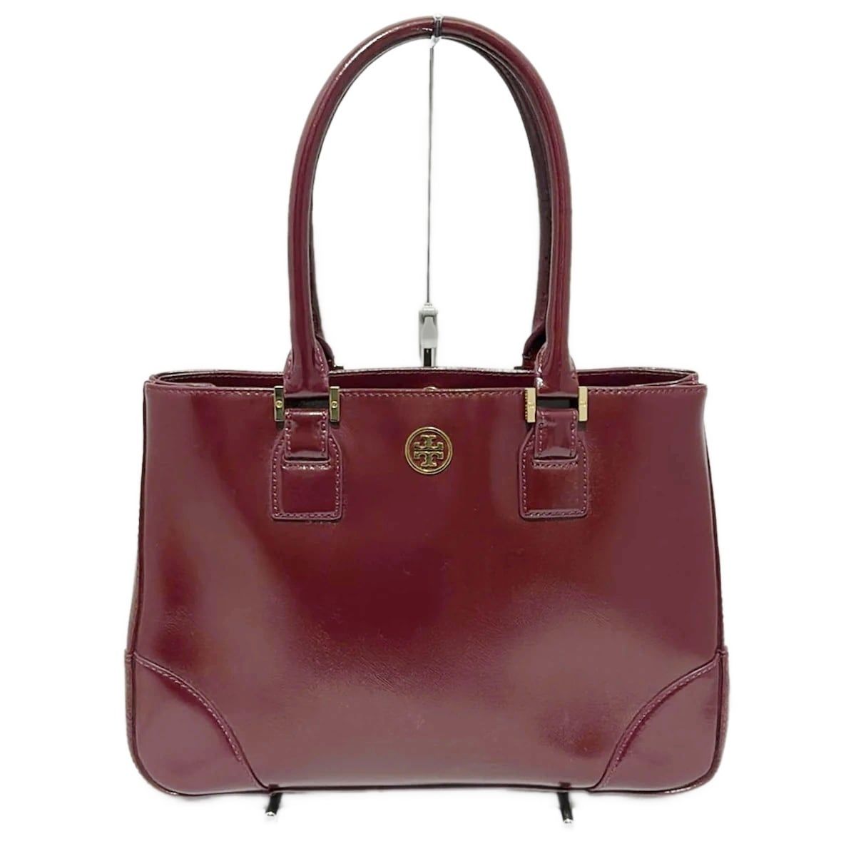 TORY BURCH トリーバーチ ショルダーバッグ - ボルドー レザー