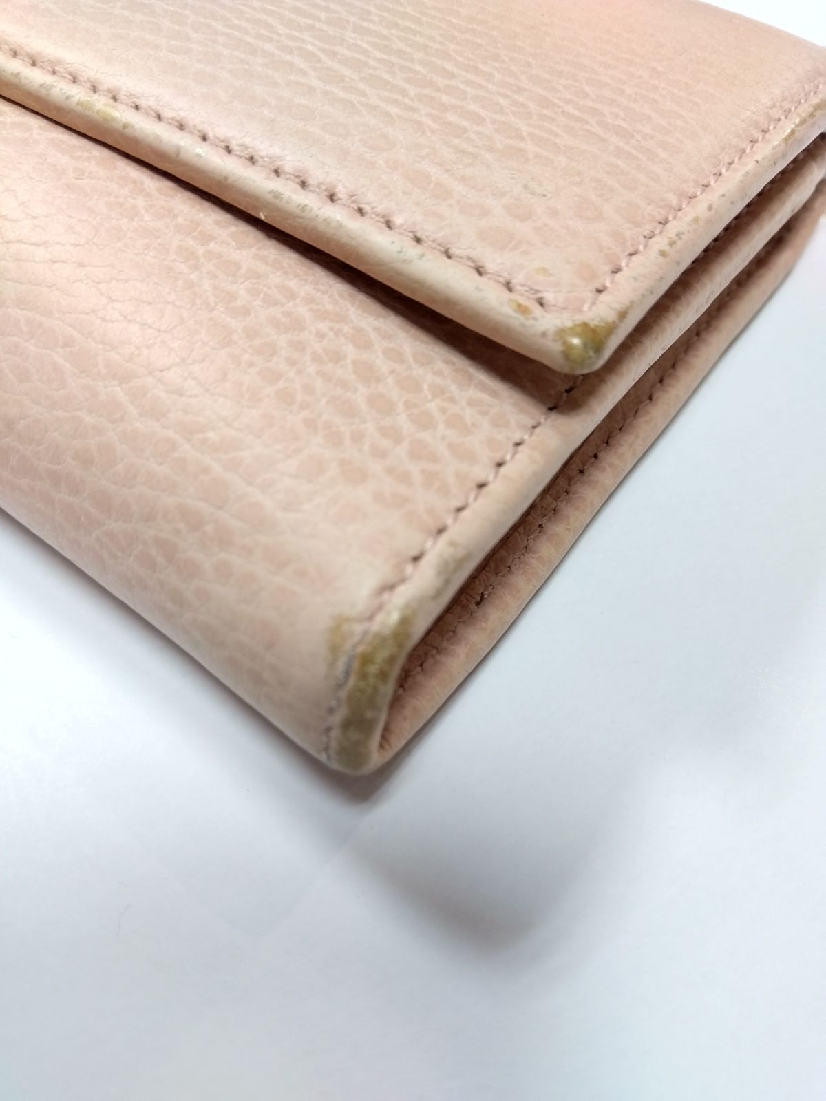 M 20 グッチ GUCCI 長財布 GGロゴ 訳アリ スレあり 春夏対応 長財布 