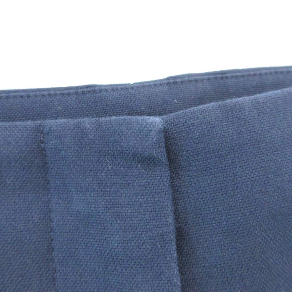 セオリー Theory パンツ スラックス XX0 紺 ネイビー アンクル丈