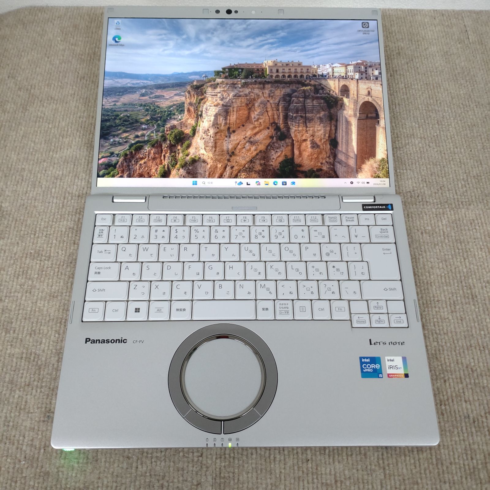Panasonic CF-FV 1 | I 5-1145 G 7 16 GB Win 11 14型 カメラ内蔵 バッテリー良好 無線LAN NB 197