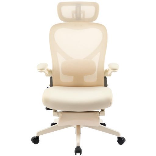 オフィスチェアデスクチェアFOLDEX折り畳み式コンパクトロッキング機能強弱調節 肘跳ね上げ式オートマン内蔵3 Dヘッドレストランバーサポート調節メッシュ素材肉厚座面撥水 …