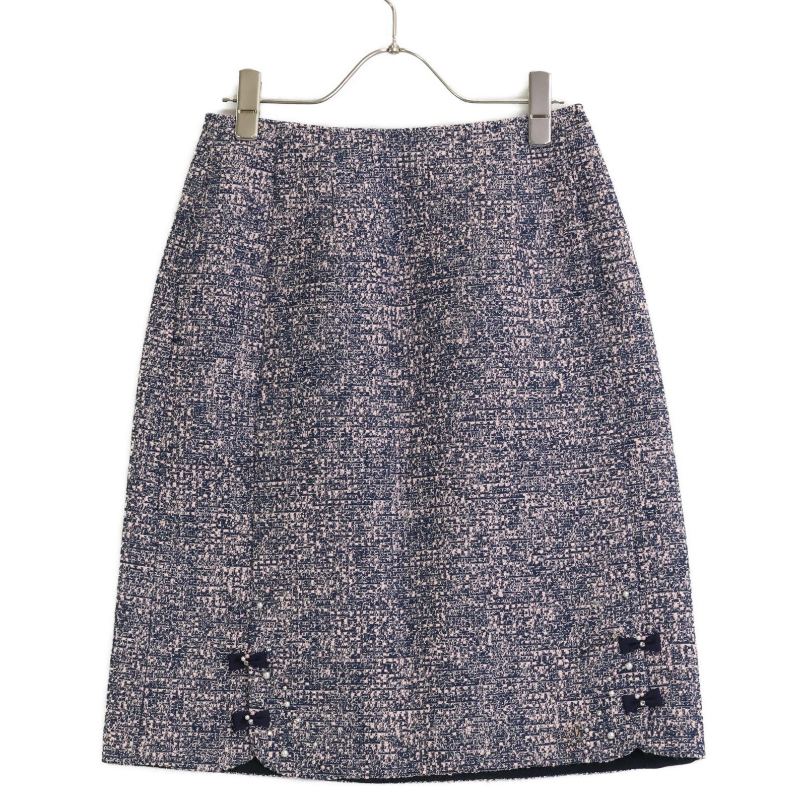 値下げ！新品未使用　ルネ rene 秋　冬　ツイードタイトスカート　イタリア製 値下げ！新品未使用 ルネ rene 秋 冬 ツイードタイトスカート