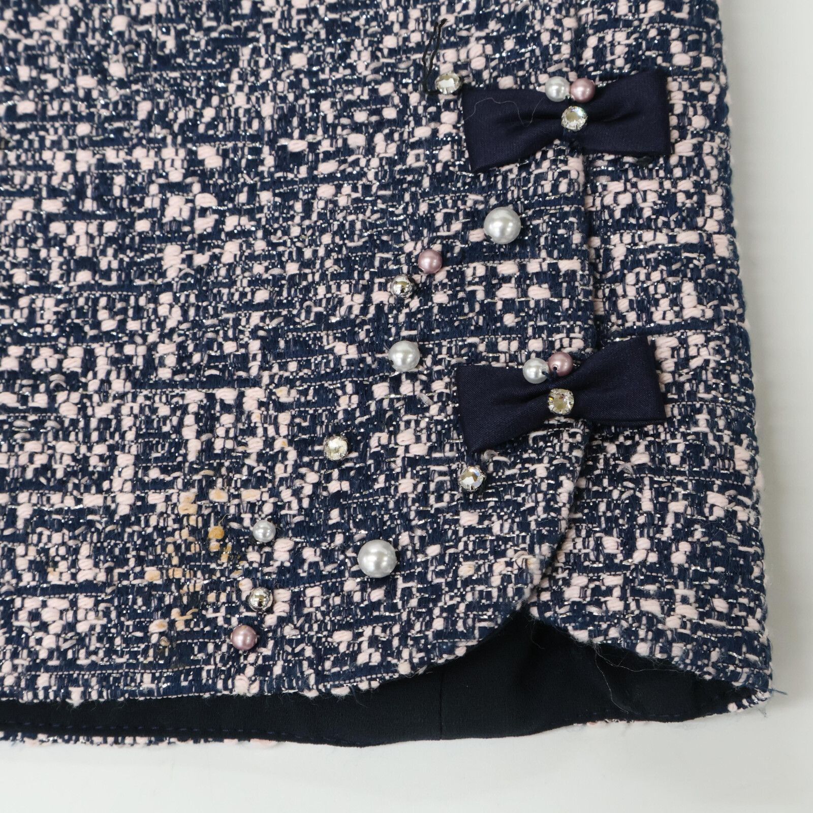 Rene ルネ 6834250 ﾂｲｰﾄﾞ ｽﾘｯﾄﾘﾎﾞﾝ ﾐﾃﾞｨ丈ｽｶｰﾄ 34 - メルカリ