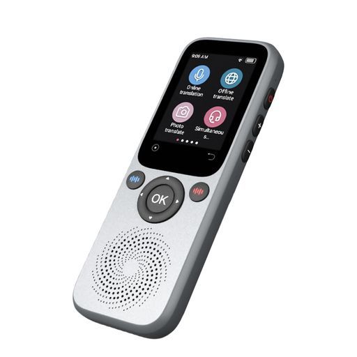 翻訳機日本語-英語通訳機インスタント双方向翻訳デバイスとAI翻訳138言語をサポートオンライン|オフライン|写真|音声翻訳機学生と大人に適しています