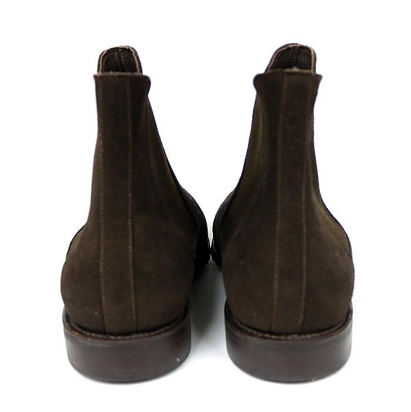  J.M WESTON ジェイエムウェストン サイドゴア スエード ブーツ メンズ size 8 D ブラウン 101569 その他 ブーツ 革靴
