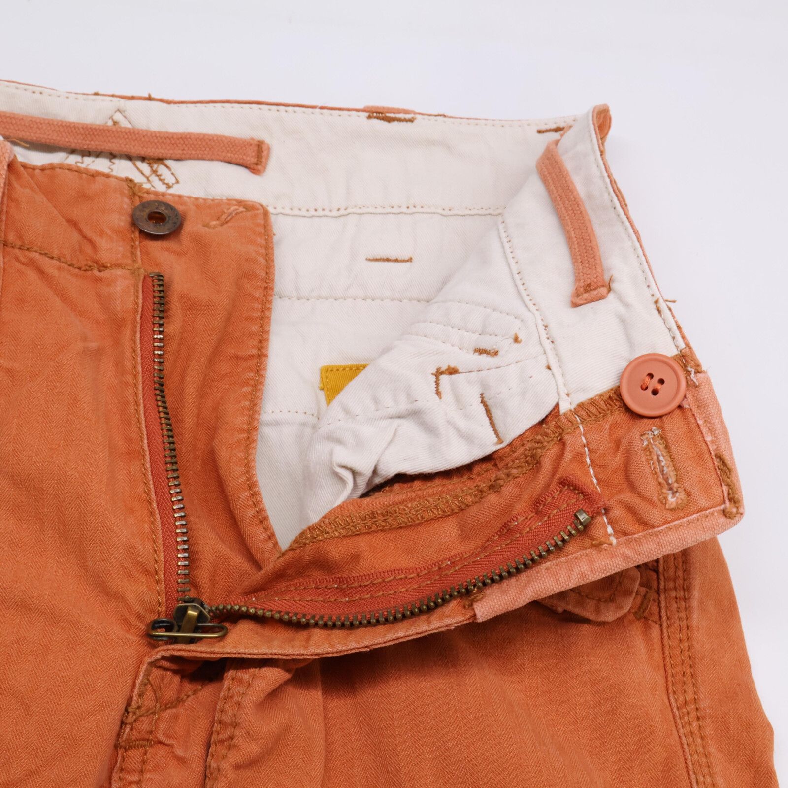 Y2K★W32★Polo Ralph Lauren★M51カーゴパンツ★オレンジ ポロラルフローレン ミリタリータイプ オレンジ 軍パン｜ヴィテージ