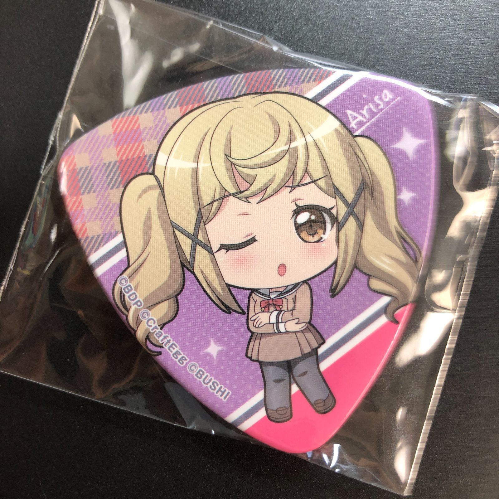 バンドリ BanG Dream! ガールズバンドパーティ 市ヶ谷有咲 缶バッジ