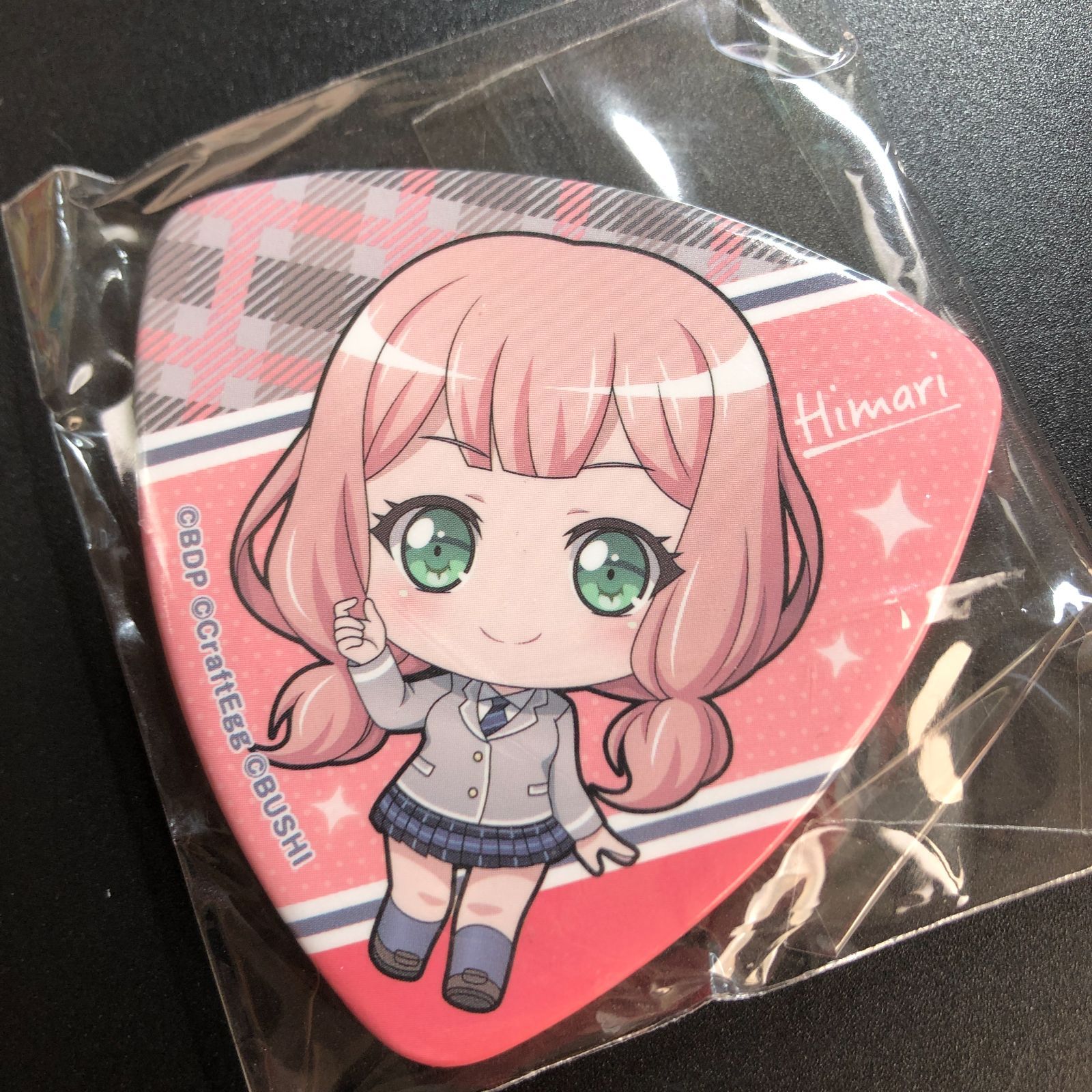 バンドリ ローソン スクエア缶バッジ 上原ひまり バンドリ 上原ひまり ロング缶バッジ - メルカリ