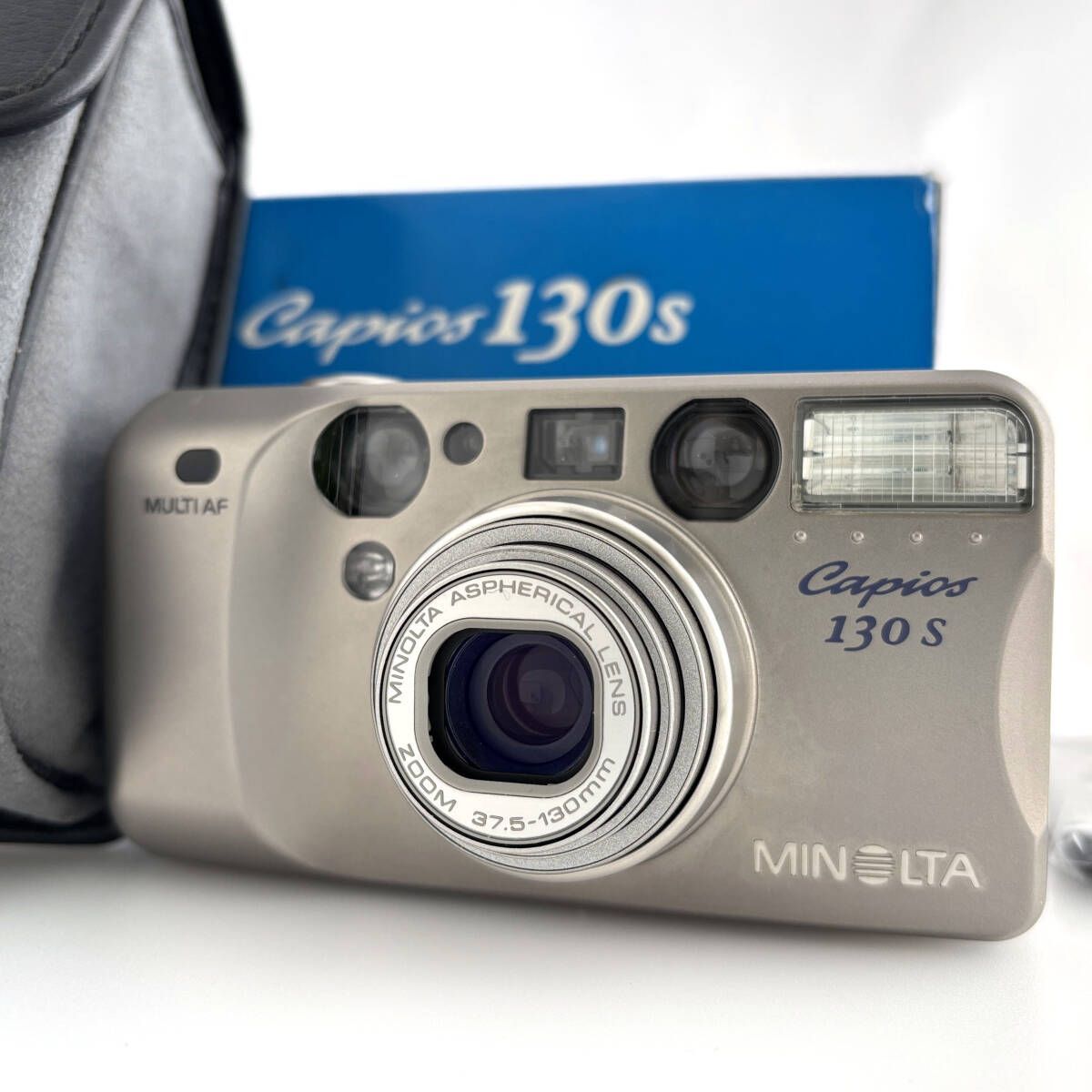 【完動品】MINOLTA Capios 130S コンパクトフィルムカメラ Capios 130S MINOLTA コンパクトフィルムカメラ Minolta ミノルタ