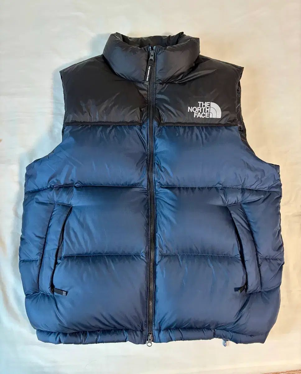 THE NORTH FACE ザノースフェイス レトロ Nuptse ヌプシ BEST ベスト L ネイビー