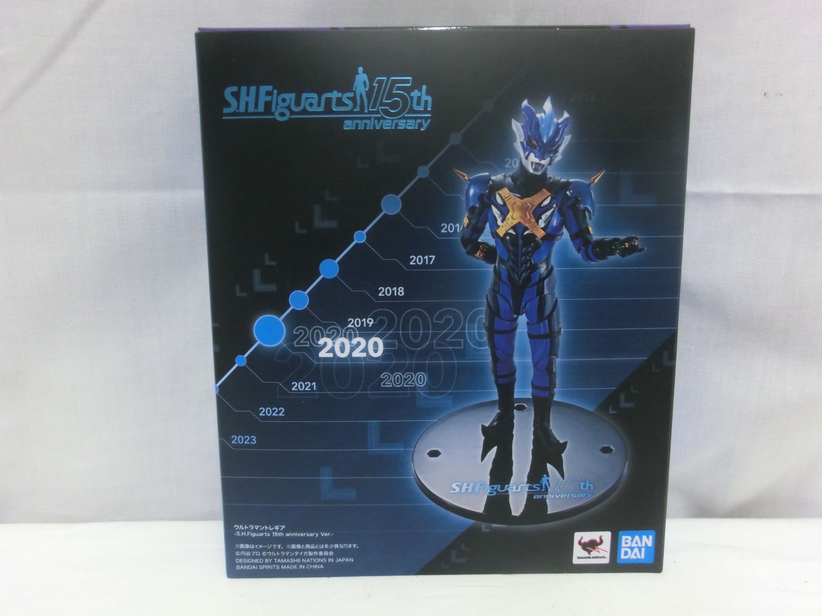 中古品 S.H.Figuarts ウルトラマンタイガ ウルトラマントレギア -S.H. 