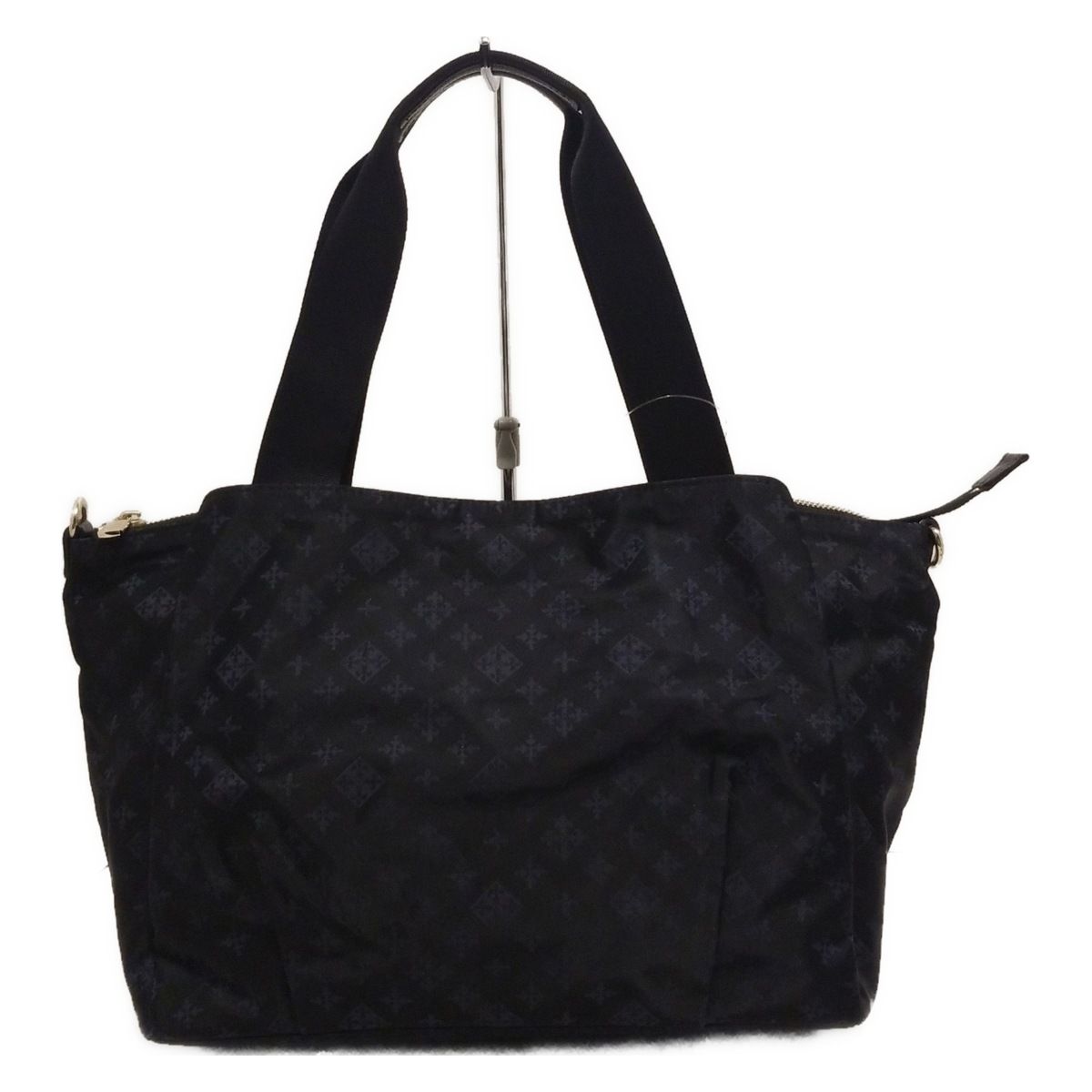 russet ラシット ショルダーバッグ - ダークネイビー×ネイビー×黒 レザー