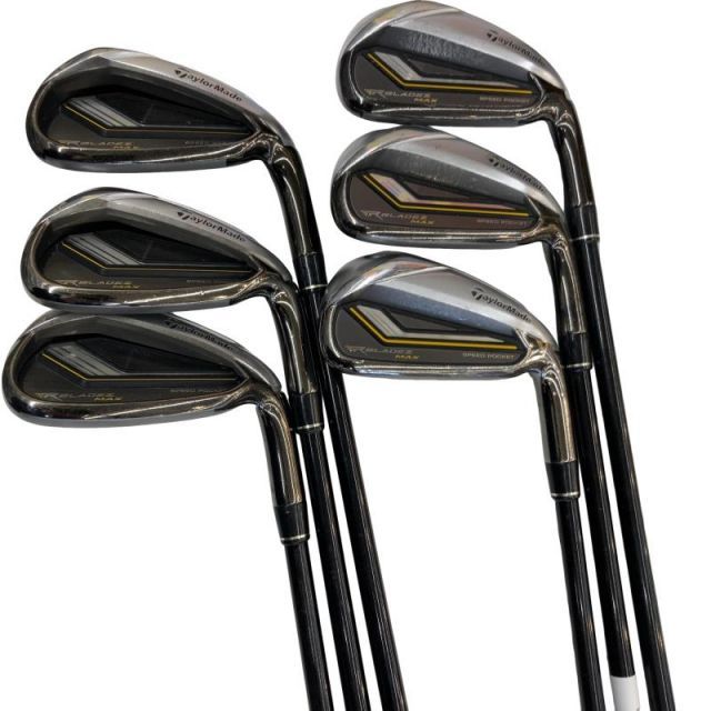 テーラーメイド ROCKET BLADEZ MAX 6 S アイアンセット IR TM 7-113 フレックスS メンズ 男性用 右利き 右用 Cランク ゴルフクラブ